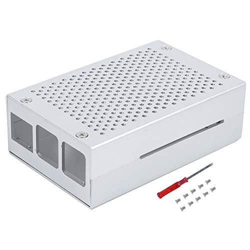 Carcasa de metal para Raspberry Pi 3 Modelo B+ que evita sobrecalentamiento y caídas 6