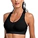 Racerback Sports Bras for Women with Pads - High Impact Athletic Tank Tops for Yoga and Workout Brassieres Bra