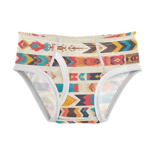 KLL Traditional Tribal Aztec Boys Toddler Cotton Athletic Underwear Breathable Undies