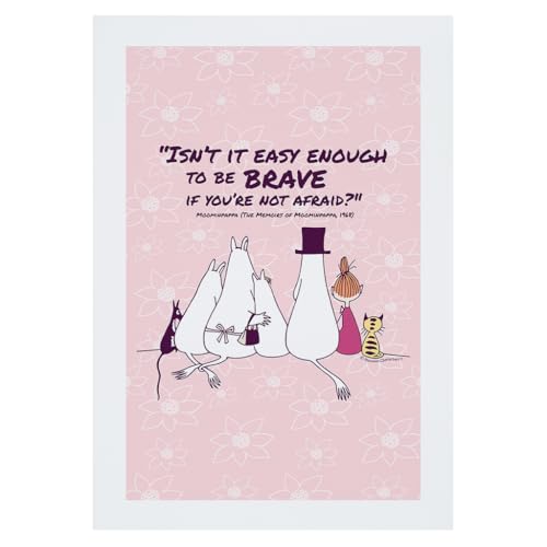 Póster de pared Moomin de tamaño A3 con la ilustración de las memorias de Moominpappa 1