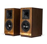Klipsch The Sixes Powered Monitor – Walnut Veneer (Pair)