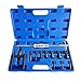 LainKeen 12pcs Motorcycle Blind Inner Bearing Puller Tool Kit, Motorcycle Slide Hammer Pilot Insert Inner Internal Bearing Removal Tool Set 8-25MM