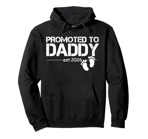 Promoted to Dad Est 2026 New Dad 2026 �Ԃ���� �j�̎q ���̎q �p�p �p�[�J�[