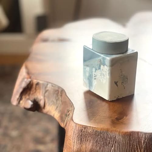 Stylish Green Terrazzo Jar with Threaded Lid - Versatile Spice Container and Decorative Vase - Image 2