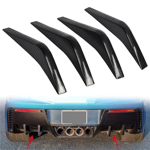 Diffuseur de spoiler arrière Corvette C7 kit carrosserie noir premium - 5