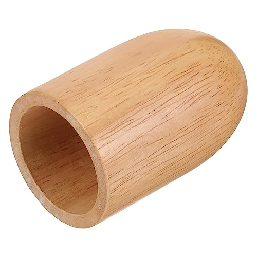 Mipcase Socket Lamp Cup Base Solid Wood Light Fixture for Ceiling Wall Decor Stylish Finial for Table Floor Lamps Versatile Design for Various Bulbs