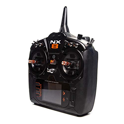Spektrum Nx8 8-Channel Dsmx Transmitter Only, Spmr8200, Black #TOP1