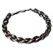 Madison Braids Women's Headband Hair Braid Natural Looking Synthetic Hair Piece Extension - Olivia - Dark Brown