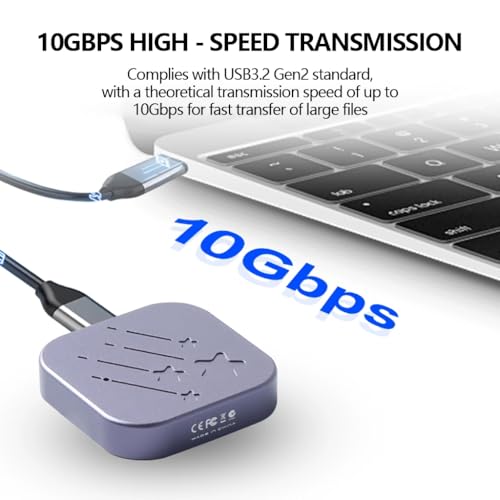 JMT JY 2230 Caja externa SSD USB-C 10Gbps para M.2 NVMe miniatura 2