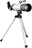 Telescópio Astronômico Luneta F36050 | Kit Completo com Tripé Estável | Portátil e Fácil de Usar | Visualização de Estrelas e Planetas