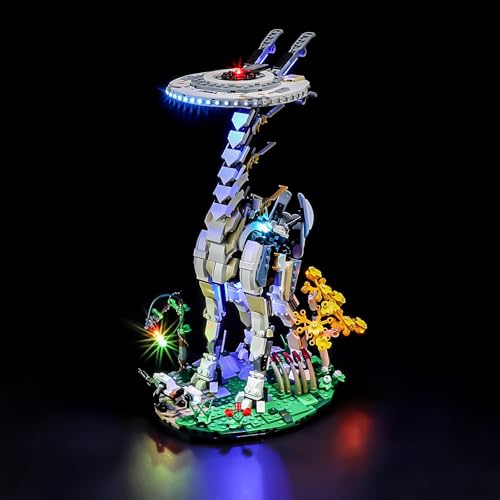 BRIKSMAX Led Lighting Kit Compatible with LEGO-76989 Horizon Forbidden West:Tallneck - Building Blocks Model- Not Include The Lego Set