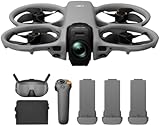 DJI Avata 360 Motion Fly More Combo, 360°-Drohne mit 1-Zoll-8K-360°-Imaging, 360°-Kameradrohne mit Propellerschutz. Enthält Goggles N3 und RC Motion 3 für eine intuitive Bewegungssteuerung, Easy ACRO.