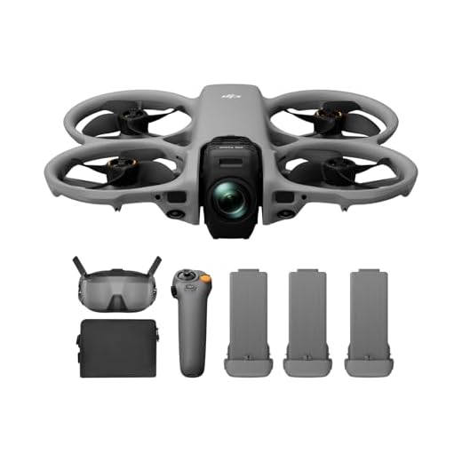 DJI Avata 360 Motion Fly More Combo, 360°-Drohne mit 1-Zoll-8K-360°-Imaging, 360°-Kameradrohne mit Propellerschutz. Enthält Goggles N3 und RC Motion 3 für eine intuitive Bewegungssteuerung, Easy ACRO.