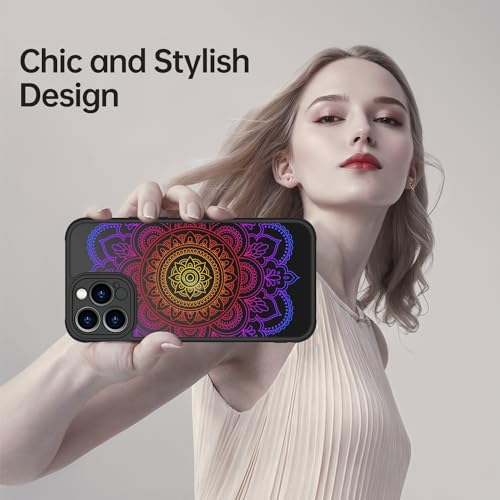 Coque iPhone 14 Pro Max fleurie avec protection objectif et écran - 7