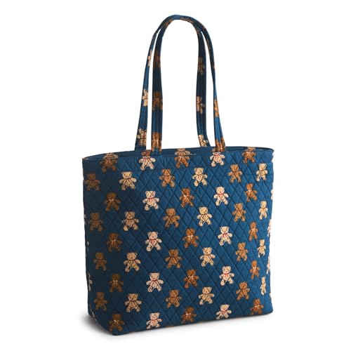 Image of Vera Bradley Women's Premium Cotton Original Zip Tote Bag