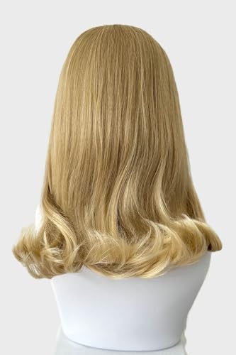 Postiche demi-perruque années 1960 Philippa chestnut brown #8 ondulé - 6