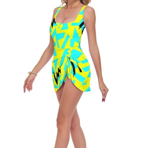 Maillot de bain push-up pour vos vacances à la plage rétro 80s