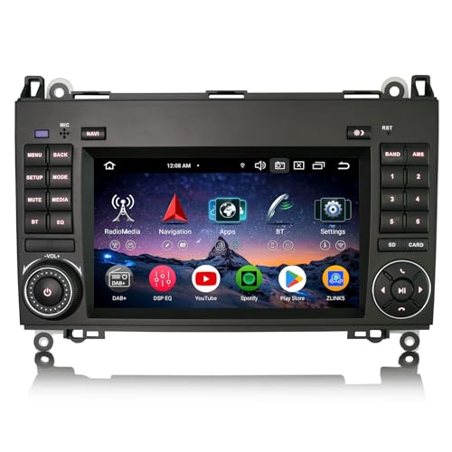 🚗【Navigazione GPS + Bluetooth 5.0】 Questa autoradio android è dotata di un modulo GPS ad alta precisione integrato con antenna esterna e mappe offline preinstallate per una navigazione immediata senza connessione Internet. Completamente compatibile con Google Maps, iGO, Waze e Sygic, offre navigazione in tempo reale fluida tramite 4G o WiFi. Bluetooth 5.0 di ultima generazione per un accoppiamento rapido e una connessione stabile senza interferenze. Es unterstützt Freisprechanrufe, Telefonbuchsynchronisation und A2DP-Musikstreaming für ein nahtloses Fahrerlebnis.