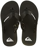 X Quiksilver Carver Switch Youth, Sandalia, Negro y marrón, 32 EU