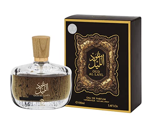 Image of Arabiyat Oud Al Layl Edp 100ml - Long-Lasting Luxury Fragrance,Strong Scent, Perfect for Gifting - Best Perfume for Men & Women - Ideal Birthday Gift for Men, Women.