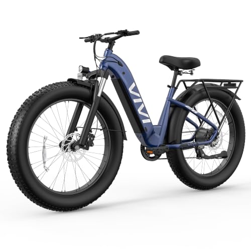 Wooken Vivi Electric Bike for Adults, 26" x 4.0 Fat Tire Ebike image 1