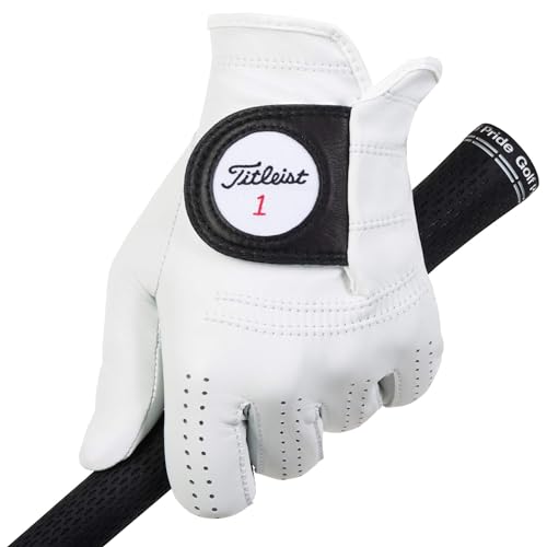 Titleist 6629E-101-ML Players Men'S Regular Left Pearl , Medium/Large thumb #1