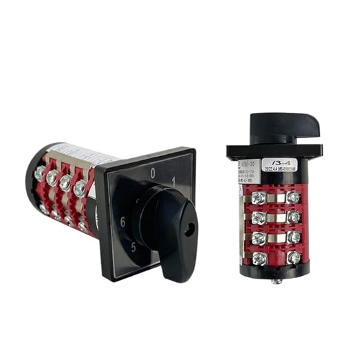 Interruptor de leva HZ8B-20/3/4 para control de fases y selección de circuitos