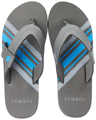 Amazon Brand - Symbol Mens Jenna Grey Slipper_6 UK (AZ-FL-14) (B09WR6778B) Amazon Price History, Amazon Price Tracker