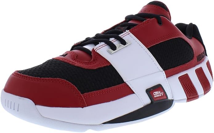 ADIDAS Unisex Agent GIL RESTOMOD Basketball Shoes, RED/White/Black (us_Footwear_Size_System, Adult, Men, Numeric, Medium, Numeric_8)