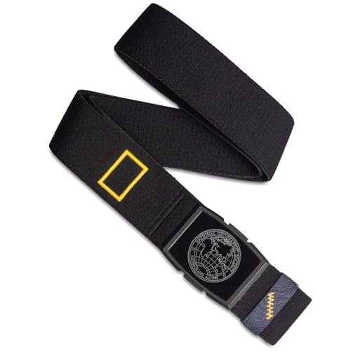 Image of Arcade Belts A2 National Geographic Unisex Adventure Belt, Heavy Duty Stretch, Metal Free Buckle