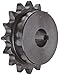 Browning H6016X1 Finished Bore Roller Chain Sprocket, Single Strand, Steel, Hardened Teeth, 16 Teeth