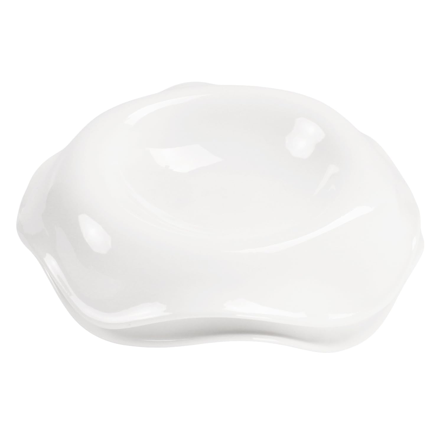 jinsongdafa Soup Bowls, Pasta Bowls Rimmed Plates, White Salad Bowls Set of 2, Porcelain Wide Rim Bowls, 6 Oz, Microwave & Dishwasher Safe, Best for foodies and restaurants 8.3 Inch flanging