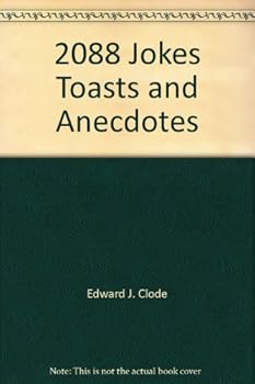 Hardcover 2088 Jokes Toasts and Anecdotes Book