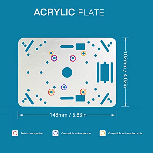 Professional Shock-Absorbing Smart Metal Robot Tank Car Chassis Kit For Arduino/Raspberry Pie, Tracked Suspension Absorption Vehicle, Remote Control Track Crawler Damping Vibration Caterpillar #TOP7