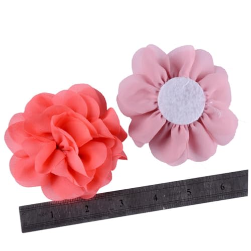 Happyyami 8Pcs Assorted Flower Accessories for Dog Collars Stylish and Pet Collar Decorations for Cats and Puppies Pet Supplies