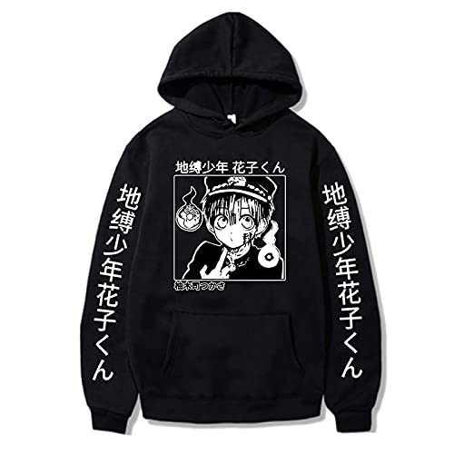 westtrend Sweat-Shirt Unisexe Toilet-Bound Hanako-Kun lâche décontracté Anime à Manches Longues Sweat à Capuche Yugi Amane Pull Yugi Tsukasa Sweat Cover