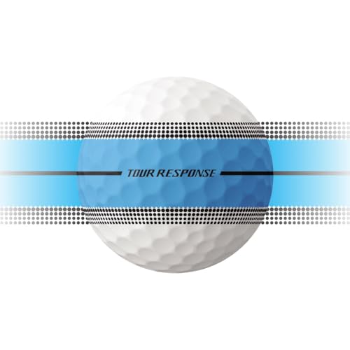 Image of TaylorMade Tour Response Golf Balls, Enhanced 360 ClearPath Alignment, Speed Wrapped Core for Distance and Feel, Pack of 12