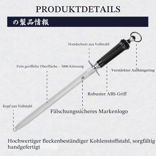 MITSUMOTO SAKARI 44 cm Professioneller Japanischer Wetzstein, Flache Formen – Ansicht 5
