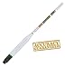 Brew Tapper Triple Scale Hydrometer for Beer, Wine, Mead & Kombucha - Specific Gravity ABV Tester