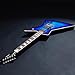 Firefly FFLX Solid Body Electric Guitar,Mahogany Guitar body,Stainless steel and ball end frets,rosewood fretboard(BlueBerry Color)