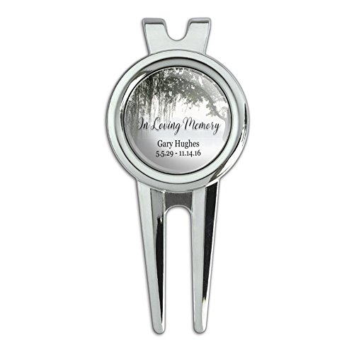 Graphics And More Personalized Custom In Loving Memory Willow Tree Memorial Golf Divot Repair Tool And Ball Marker