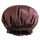 Shower Caps For Women Reusable Waterproof Women Shower Caps Reusable EVA Hair Cap For Shower Monolay