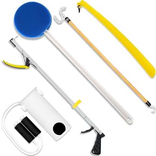 RMS Premium Hip Knee Replacement Kit Made in the U.S.A. (32" Soft-GripTM Reacher)