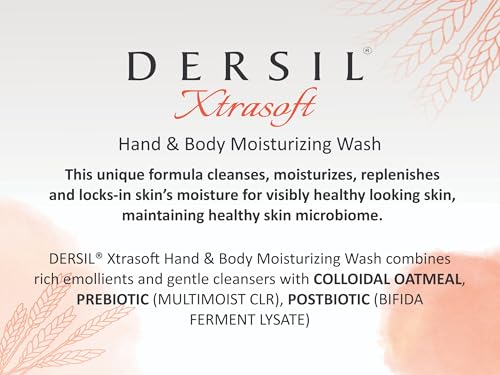 Image of Xtrasoft Hand & Body Moisturizing Wash with Collodial Oatmeal Prebiotic and Postbiotic (300 ML)