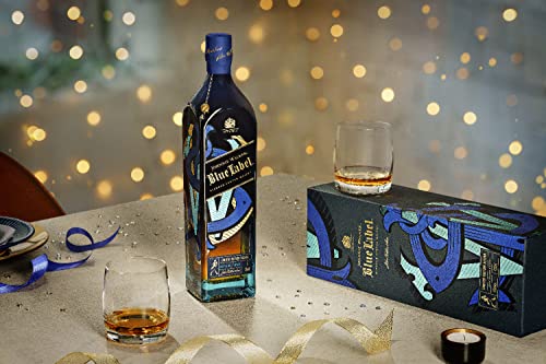 Johnnie Walker Blue Label | Blended Scotch Whisky | limitierte Auflage 2021 | handverlesen aus schottischen Gefilden… – Bild 5
