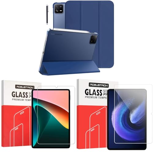 Image of Robustrion Cover for Xiaomi Mi Pad 6 Cover Case Flip Case Cover with Transparent Back for Xiaomi Pad