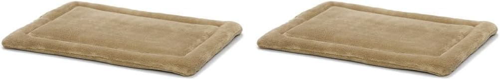 MidWest Homes for Pets XXL QuietTime Taupe Micro Terry Pet Bed, Ultra-Soft & Cushioned Crate Pad for 54-inch Giant Crates, Machine Washable