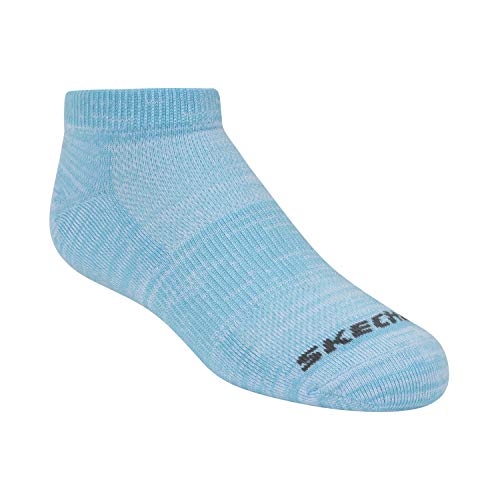 Image of Skechers Girls' 6 Pack Low Cut Socks
