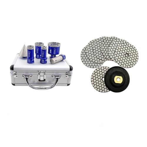 Set de brocas de diamante para azulejos y porcelana miniatura 1