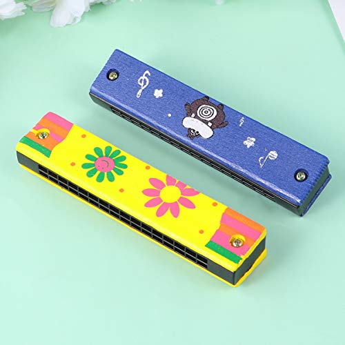 jojofuny Harmonica 4Pcs pour Enfants Orgue À Bouche en Bois Harmonica Drôle Instruments De Musique Jouets pour Débutants… - Les Beatles, Paul McCartney, John Lennon, RIngo Starr, George Harrison jojofuny Harmonica 4Pcs pour Enfants Orgue À Bouche en Bois Harmonica Drôle Instruments De Musique Jouets pour Débutants… – Image 8